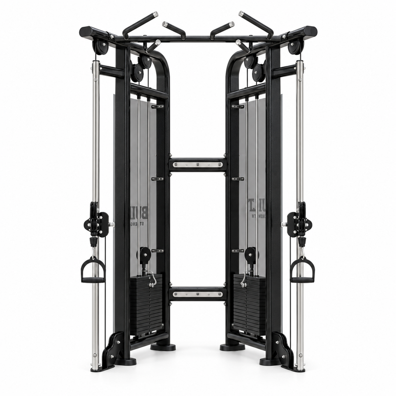 BUILT Strength Foundation Series Dual Adjustable Pulley Functional Trainer