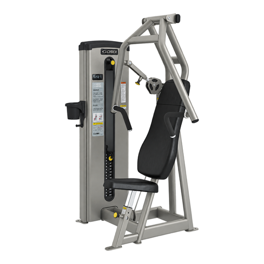 Cybex VR1 Chest Press, Image 2.0 true