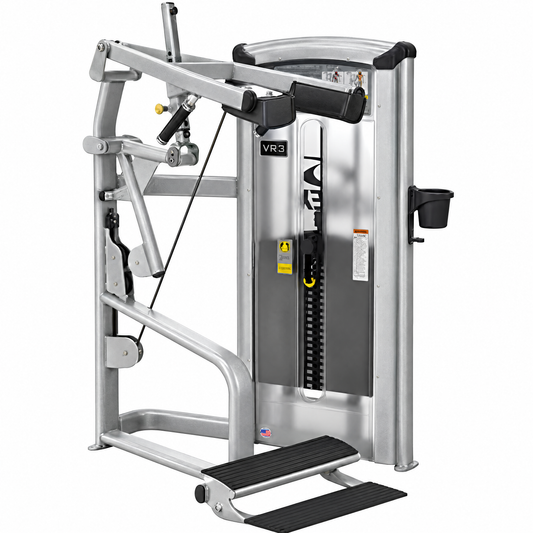 Cybex VR3 Standing Calf (Remanufactured), Silver Frame & Black Upholstery