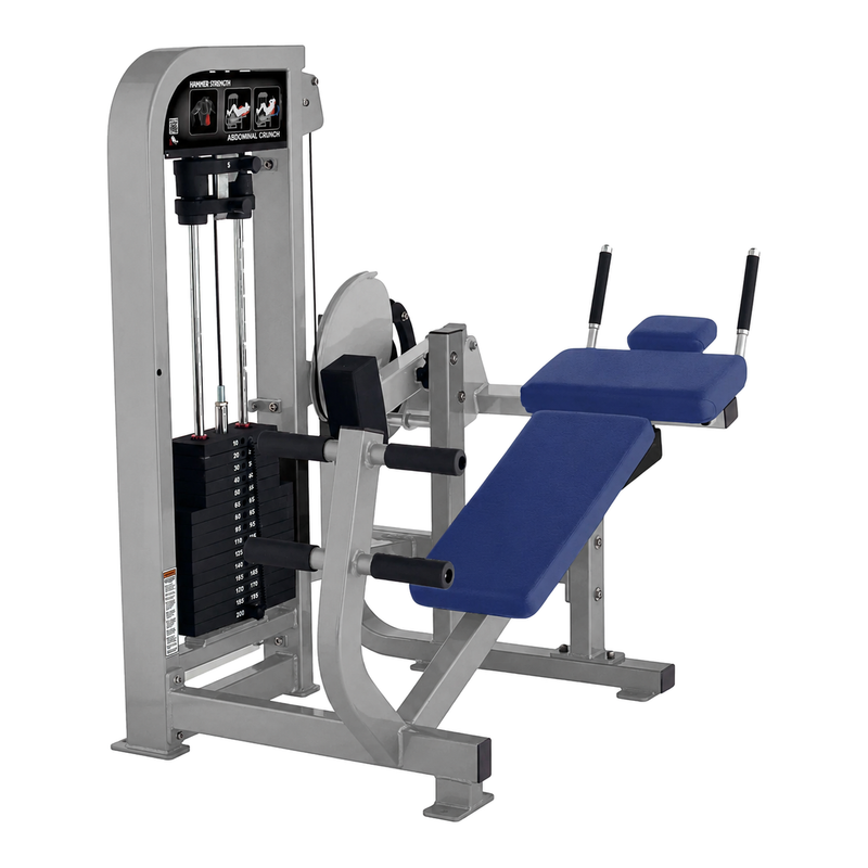 Hammer Strength Select Abdominal Crunch, complete background delete