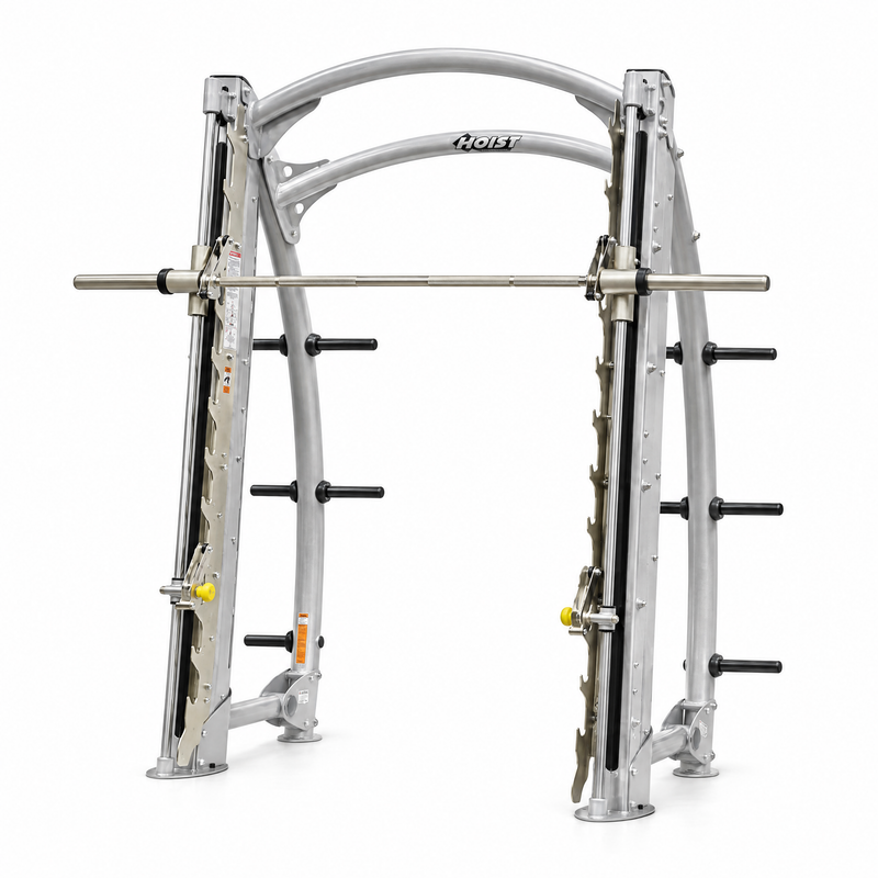 Hoist Fitness 7° Smith Machine (Remanufactured), Silver Frame