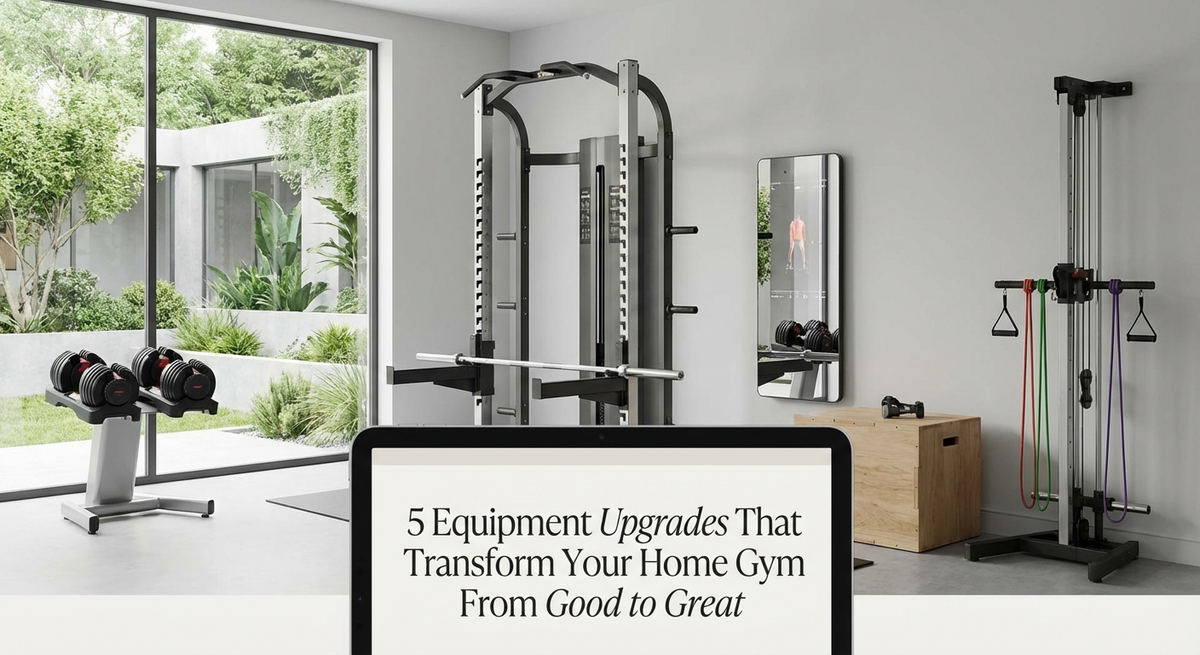 5 Equipment Upgrades That Transform Your Home Gym From Good to Great