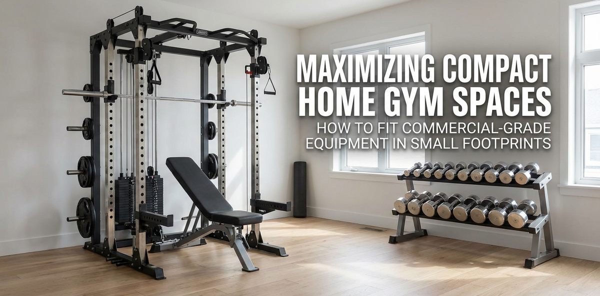 Maximizing Compact Home Gym Spaces: How to Fit Commercial-Grade Equipment in Small Footprints