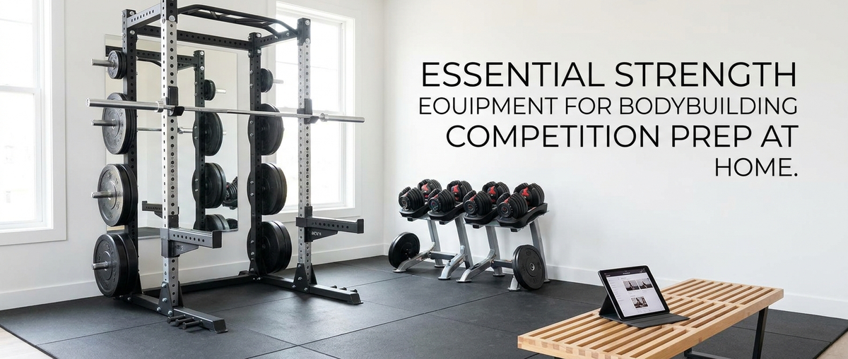 Essential Strength Equipment for Bodybuilding Competition Prep at Home