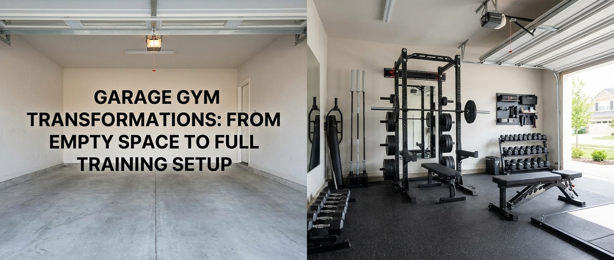Garage Gym Transformations: From Empty Space to Full Training Setup