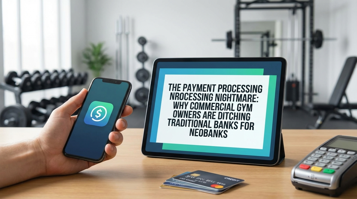The Payment Processing Nightmare: Why Commercial Gym Owners Are Ditching Traditional Banks for Neobanks