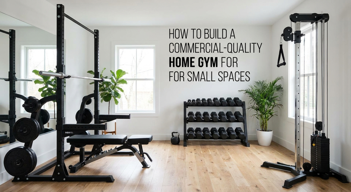 How to Build a Commercial-Quality Home Gym for Small Spaces