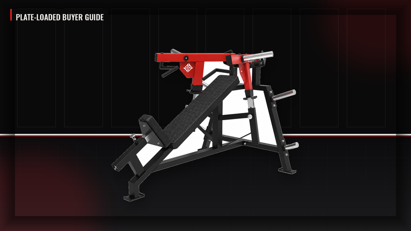 BUILT Strength OG Series Incline Chest Press plate-loaded machine in a commercial gym setting