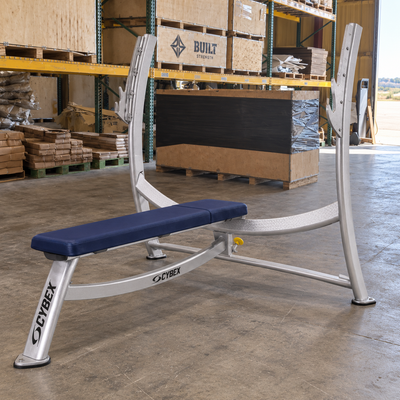 Cybex Olympic Flat Bench (Remanufactured) in warehouse