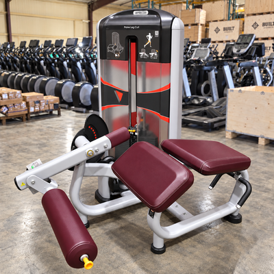 Precor Discovery Series Prone Leg Curl (Remanufactured) in warehouse