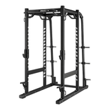 Precor Discovery Series Power Rack (Remanufactured) — transparent background