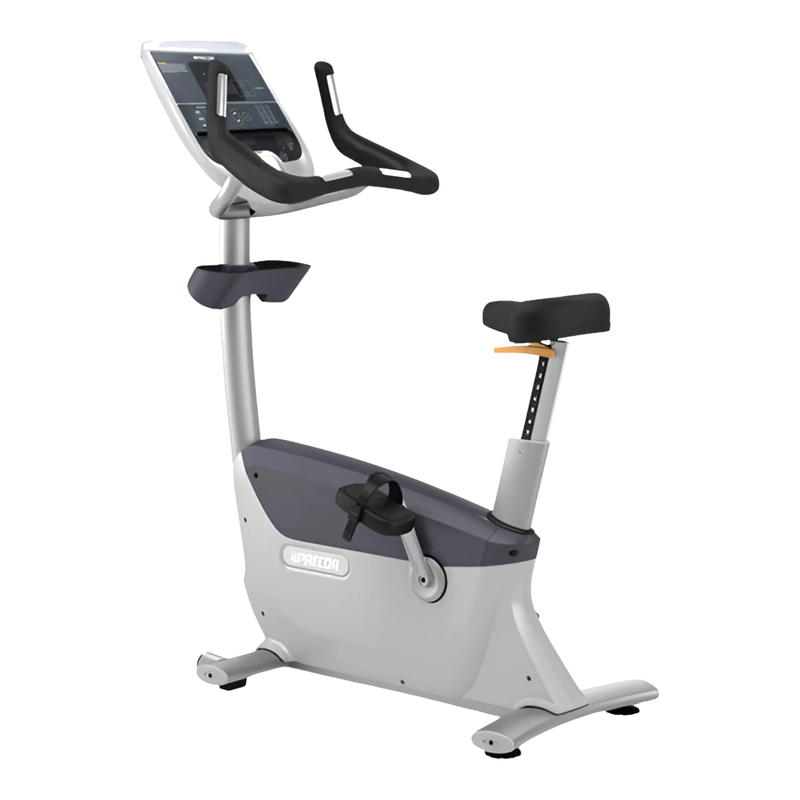 Precor UBK 815 Upright Bike w/ Experience Console (Remanufactured) — transparent background