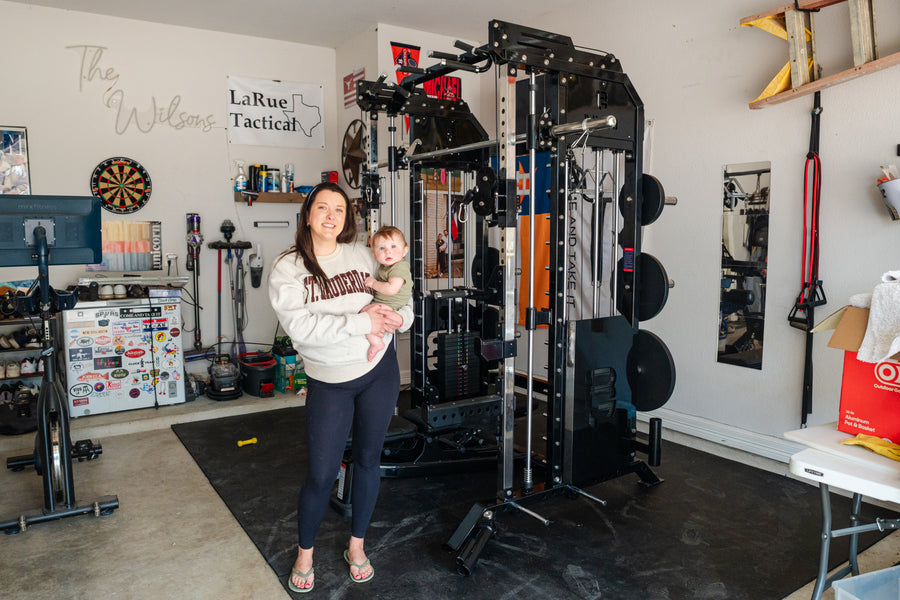 Garage strength room