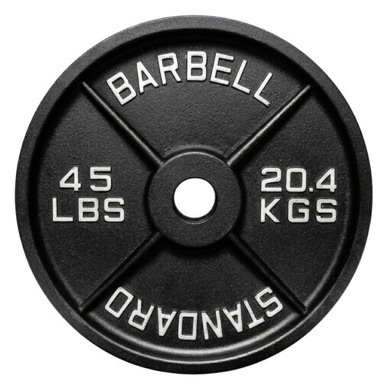 BUILT Strength Cast Iron Olympic Weight Plates (New)