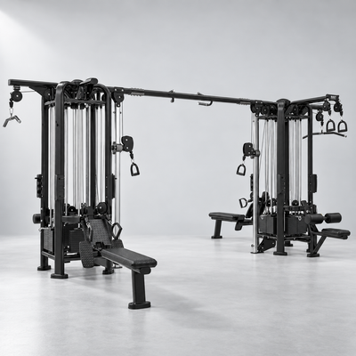BUILT Strength Foundation Series 8 Stack Multi Station Jungle Gym