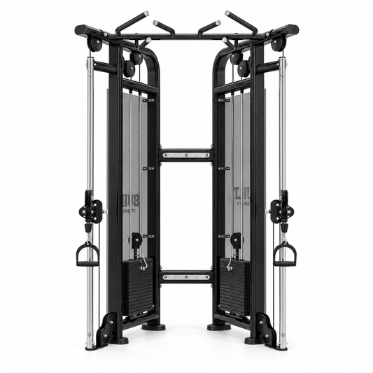 BUILT Strength Foundation Series Dual Adjustable Pulley Functional Trainer