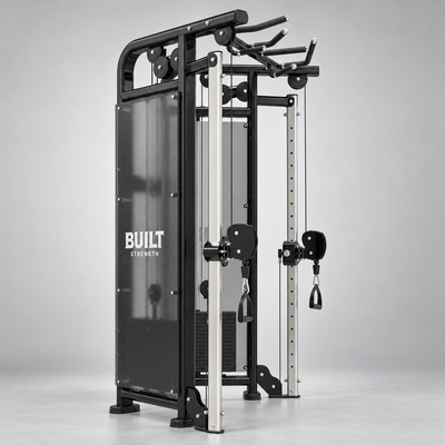 BUILT Strength Foundation Series Dual Adjustable Pulley Functional Trainer