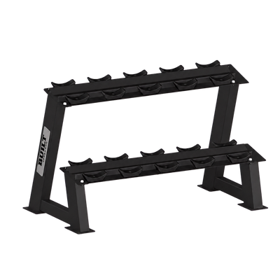BUILT Strength 5-pair dumbbell rack