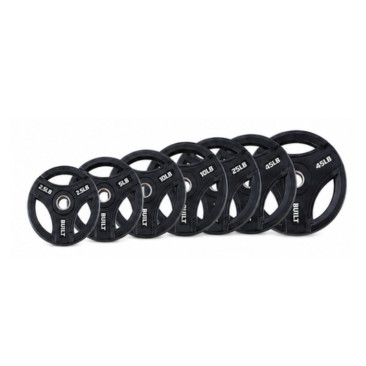 BUILT Strength Foundation Series Rubber Weight Plates