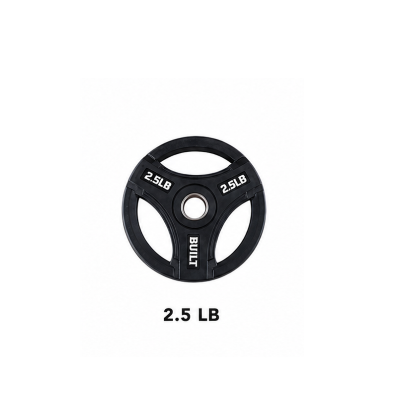 BUILT Strength Foundation Series Rubber Weight Plates
