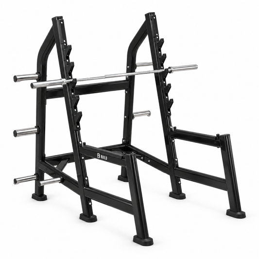 BUILT Strength Foundation Series Olympic Half Rack (New)