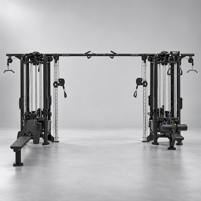 BUILT Strength Foundation Series 8 Stack Multi Station Jungle Gym