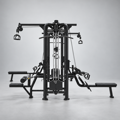 BUILT Strength Foundation Series 8 Stack Multi Station Jungle Gym