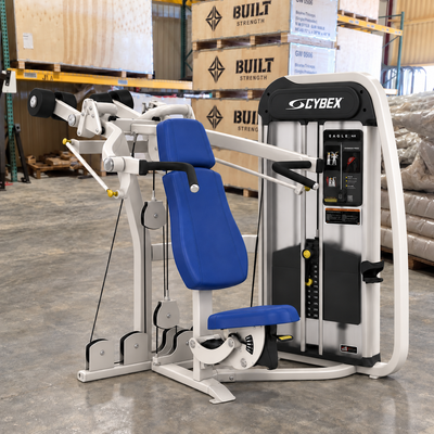 Cybex Eagle NX Overhead Press (Remanufactured) in warehouse