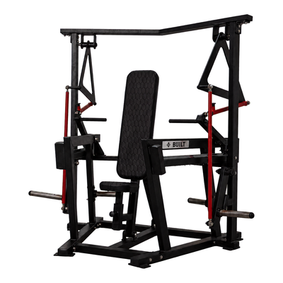 BUILT Strength Infinite Series linear chest press — transparent background