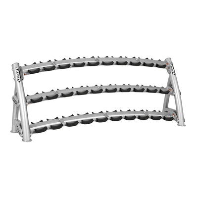 Hoist Fitness 3-Tier Horizontal Dumbbell Rack (Remanufactured)