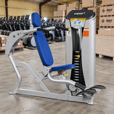 Hoist Fitness ROC-IT Shoulder Press (Remanufactured) in warehouse