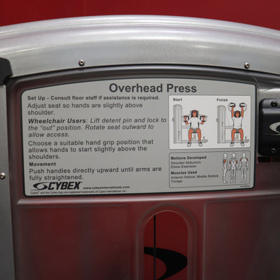 Cybex Overhead Press (Remanufactured)