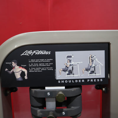 Life Fitness Pro2 Shoulder Press (Remanufactured)