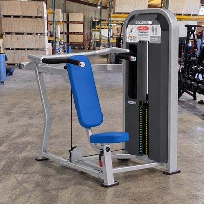 Nautilus Impact Shoulder Press (Remanufactured) in warehouse