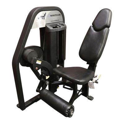 Nautilus Nitro Plus Leg Extension, Black Frame & Black Upholstery (Remanufactured)