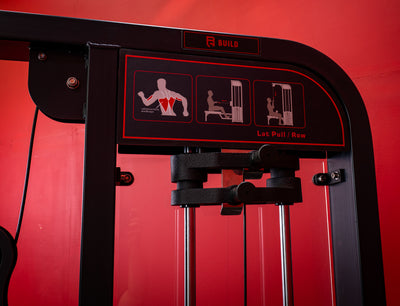 BUILT Strength Compact Lat Pulldown / Low Row Combo (New)