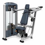 Precor Discovery Series Shoulder Press, gray