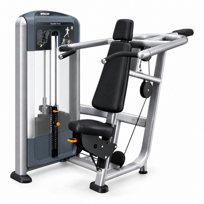 Precor Discovery Series Shoulder Press, black