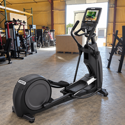 Precor EFX 685 Total Body Elliptical w/ P82 Console (Remanufactured) in warehouse