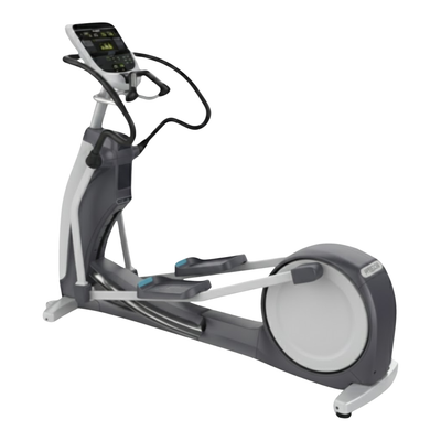 Precor EFX 833 Lower Body Elliptical w/ Converging Crossramp & P30 Console (Remanufactured), Gray Base & Gray Trim [PRC-EFX-833-P30-GG]