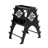 BUILT Strength Foundation Series Fixed Barbell Rack w/ Storage