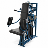 Nautilus 1st Gen Double Shoulder, blue frame and black upholstery