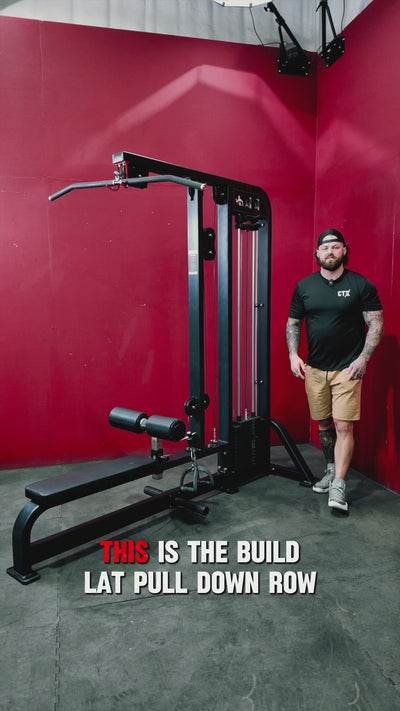 BUILT Strength Compact Lat Pulldown / Low Row Combo (New)