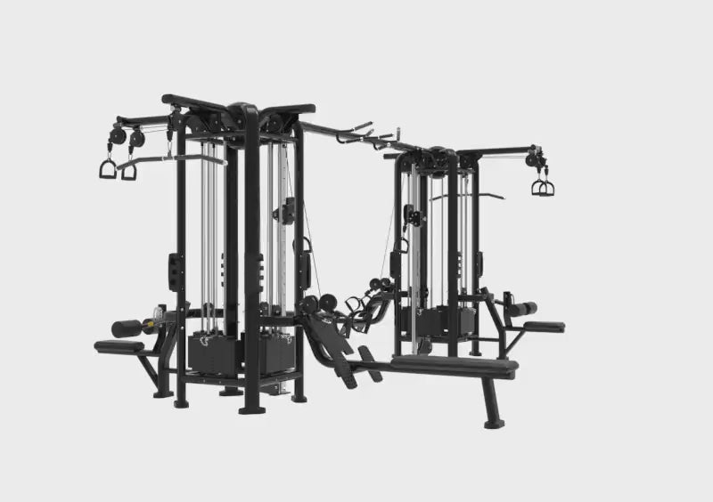 BUILT Strength Foundation Series 8 Stack Multi Station Jungle Gym