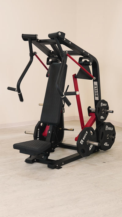 BUILT Strength Throwback Series Vertical Chest Press (New)