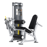 Cal Gym Seated Leg Extension and Hamstring Curl on pure white